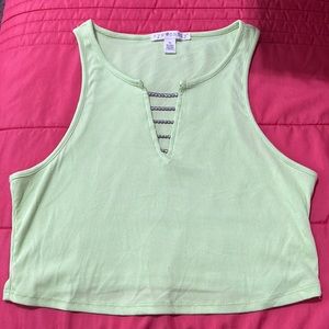Neon green top xl